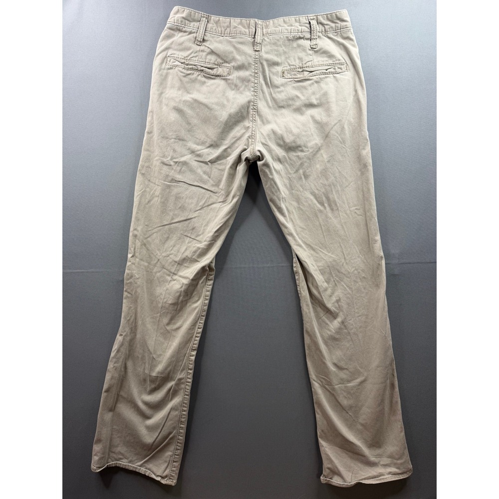 BKE Jake Chino Pants Mens Tan Khaki Cotton Blend‎ Stretch 31x34